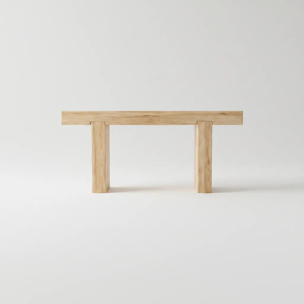 Consola Doble T (Natural)
