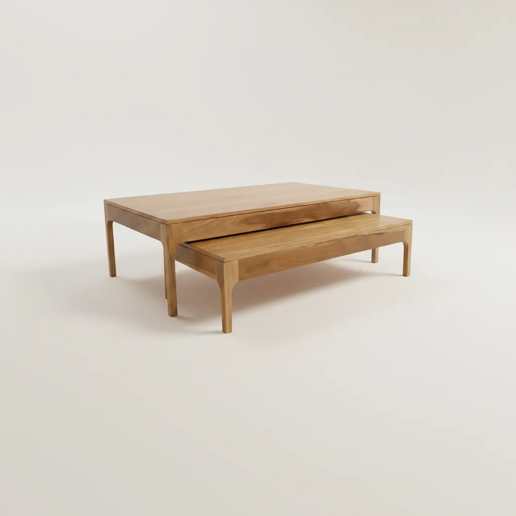 Mesita Molina (Natural, 130x50x40h)