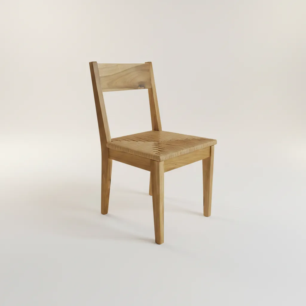 Silla Piet (Natural, Tejido)