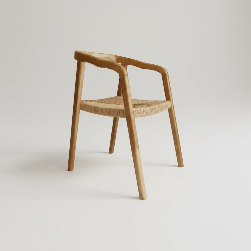 Silla Bali (Natural, Tejido)
